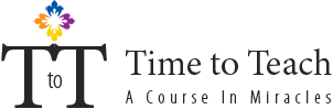 Time To Teach A Course in Miracles Logo